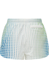 CASABLANCA - Printed Nylon Short - Bianco - LIDIASHOPPING® - Official Website