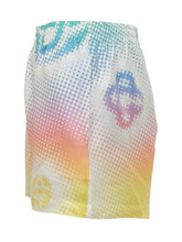 CASABLANCA - Halftone Logo Shorts - Multicolor - LIDIASHOPPING® - Official Website