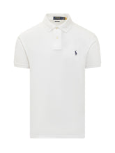 POLO RALPH LAUREN - Slim Fit Short Sleeve Polo - White - LIDIASHOPPING® - Official Website