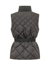 MONCLER - Belted Quilted Puffer Vest - Black - LIDIASHOPPING® - Official Website