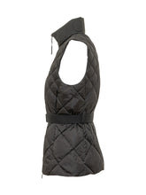 MONCLER - Belted Quilted Puffer Vest - Black - LIDIASHOPPING® - Official Website