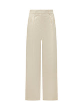 MONCLER - Wide-leg Tailored Trousers - Yellow - LIDIASHOPPING® - Official Website