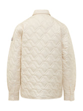 MONCLER - Giacca Trapuntata - Beige - LIDIASHOPPING® - Official Website