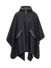 MONCLER - Mantella - Nero - LIDIASHOPPING® - Official Website