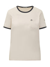MONCLER - T-Shirt With Chest Pocket - Beige - LIDIASHOPPING® - Official Website