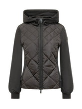 MONCLER - Quilted Zip-Up Hoodie - Black - LIDIASHOPPING® - Official Website