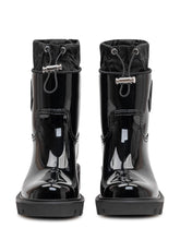 MONCLER - Kickstream Lug Sole Rain Boot - Black - LIDIASHOPPING® - Official Website