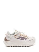 MONCLER - Sneaker Trailgrip Low con Lacci e Suola Dentellata - Bianco - LIDIASHOPPING® - Official Website