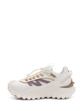 MONCLER - Sneaker Trailgrip Low con Lacci e Suola Dentellata - Bianco - LIDIASHOPPING® - Official Website
