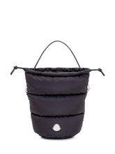 MONCLER - Padded Bucket Bag with Drawstring - Black - LIDIASHOPPING® - Official Website