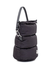 MONCLER - Padded Bucket Bag with Drawstring - Black - LIDIASHOPPING® - Official Website