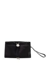 MONCLER - Nylon Drawstring Logo Pouch - Black - LIDIASHOPPING® - Official Website