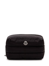 MONCLER - Beauty Case Caradoc con Zip - Nero - LIDIASHOPPING® - Official Website
