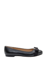 FERRAGAMO - Ballerina Varina - Black - LIDIASHOPPING® - Official Website