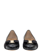 FERRAGAMO - Ballerina Varina - Black - LIDIASHOPPING® - Official Website