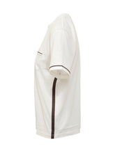 FERRAGAMO - T-shirt with Chest Pocket and Contrast Details - White - LIDIASHOPPING® - Official Website