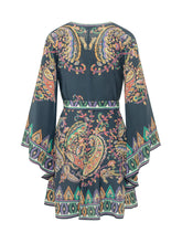 ETRO - Mini Blouson Dress - Blu | Lidia Shopping | Official Website