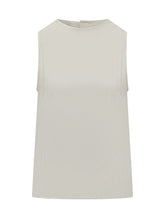 ETRO - Sleeveless Jacquard Top - White - LIDIASHOPPING® - Official Website
