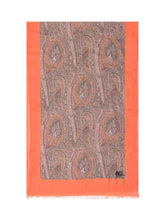 ETRO - Paisley Pattern Scarf - Orange - LIDIASHOPPING® - Official Website