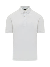 ETRO - Essential Short-Sleeve Polo - White - LIDIASHOPPING® - Official Website