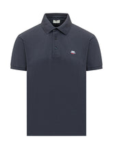 ETRO - Roma Polo Shirt - Blue - LIDIASHOPPING® - Official Website