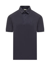 ETRO - Short-Sleeve Polo Shirt - Blue - LIDIASHOPPING® - Official Website