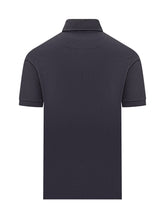 ETRO - Short-Sleeve Polo Shirt - Blue - LIDIASHOPPING® - Official Website