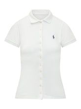 POLO RALPH LAUREN - Polo Manica Corta con Bottoni - Bianco | Lidia Shopping | Official Website