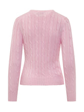 POLO RALPH LAUREN - Julianna Cable Knit Sweater - Pink - LIDIASHOPPING® - Official Website