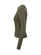 POLO RALPH LAUREN - Cable Knit Crewneck Sweater - Green - LIDIASHOPPING® - Official Website