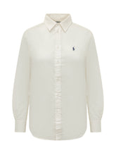POLO RALPH LAUREN - Long Sleeve Sport Shirt - White - LIDIASHOPPING® - Official Website