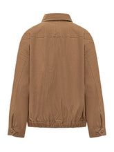 POLO RALPH LAUREN - Giacca Bomber con Zip e Colletto - Marrone - LIDIASHOPPING® - Official Website