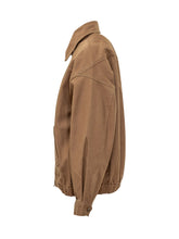 POLO RALPH LAUREN - Giacca Bomber con Zip e Colletto - Marrone - LIDIASHOPPING® - Official Website