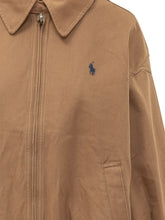 POLO RALPH LAUREN - Giacca Bomber con Zip e Colletto - Marrone - LIDIASHOPPING® - Official Website