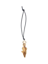 J.W. ANDERSON - Shaped Pendant with Cord - Gold - LIDIASHOPPING® - Official Website