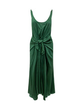 J.W. ANDERSON - Abito Waist Knot - Verde - LIDIASHOPPING® - Official Website