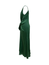 J.W. ANDERSON - Abito Waist Knot - Verde - LIDIASHOPPING® - Official Website