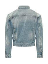 DSQUARED2 - Denim Jacket with Four Pockets and Buttons - Blue - LIDIASHOPPING® - Official Website