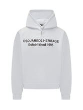 DSQUARED2 - Hoodie Heritage Logo - Bianco - LIDIASHOPPING® - Official Website