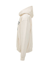 DSQUARED2 - Short Wide Hoodie with Front Pocket - Beige - LIDIASHOPPING® - Official Website