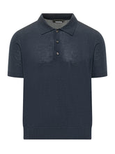 DSQUARED2 - Knit Polo - Blue - LIDIASHOPPING® - Official Website