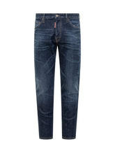 DSQUARED2 - Teddy Slim Fit Jeans with Vintage Wash - Blue - LIDIASHOPPING® - Official Website