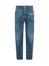 DSQUARED2 - Pants 5 Pockets - Blue - LIDIASHOPPING® - Official Website