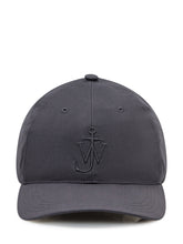 J.W. ANDERSON - Cap with Embroidered Logo - Black - LIDIASHOPPING® - Official Website