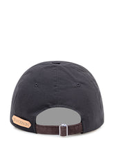 J.W. ANDERSON - Cap with Embroidered Logo - Black - LIDIASHOPPING® - Official Website