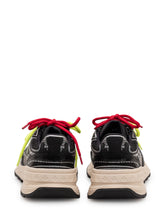 DSQUARED2 - Crackle sneakers with contrast details - Black - LIDIASHOPPING® - Official Website