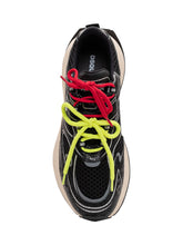 DSQUARED2 - Crackle sneakers with contrast details - Black - LIDIASHOPPING® - Official Website