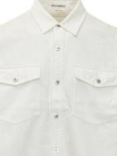 J.W. ANDERSON - Oversized Cotton Shirt - White - LIDIASHOPPING® - Official Website
