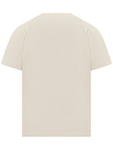 J.W. ANDERSON - T-shirt Circular con Logo Frontale - Bianco - LIDIASHOPPING® - Official Website