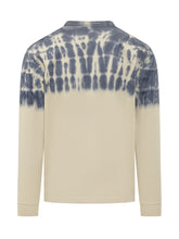 J.W. ANDERSON - Long Sleeve Top with Anchor Ribbon Print - Green - LIDIASHOPPING® - Official Website